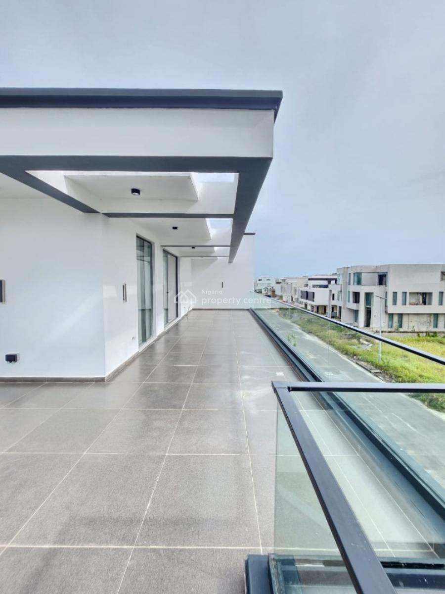 5 Bedroom Semi Detached Duplex with Swimming Pool, Cinema and Rooftop, Cowrie Creek Estate Ikate Lekki, Ikate, Lekki, Lagos, Semi-detached Duplex for Sale