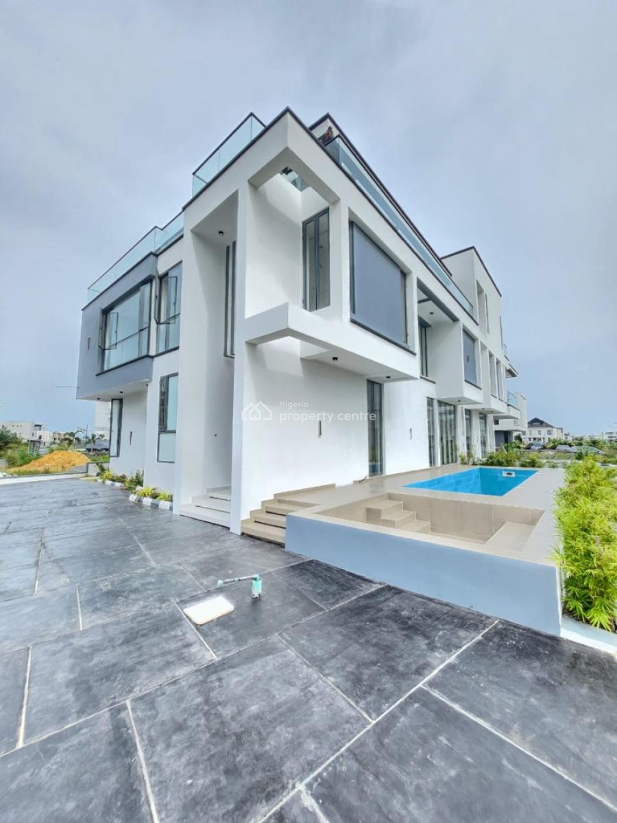 5 Bedroom Semi Detached Duplex with Swimming Pool, Cinema and Rooftop, Cowrie Creek Estate Ikate Lekki, Ikate, Lekki, Lagos, Semi-detached Duplex for Sale