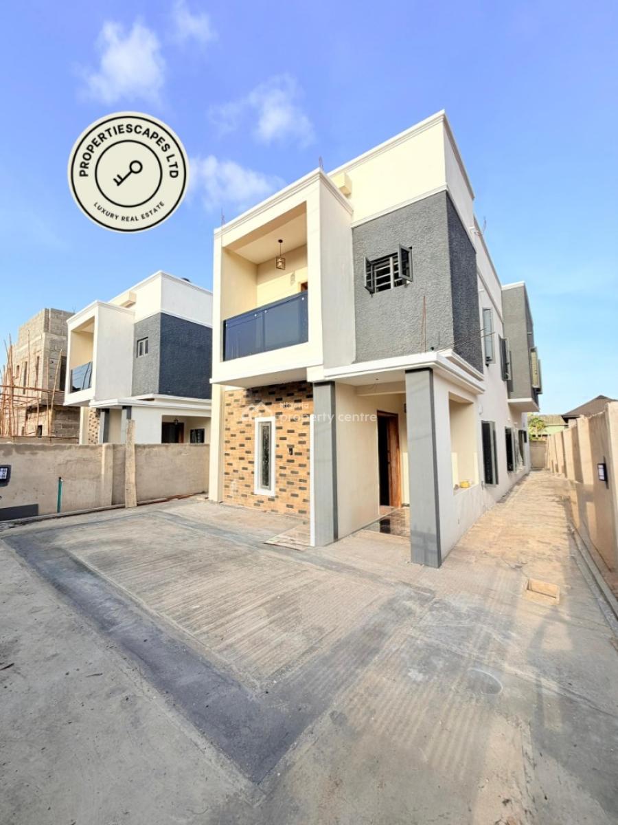 Beautiful 4 Bedroom Fully Detached Duplex with Bq, College Road, Ogba, Ikeja, Lagos, Detached Duplex for Sale
