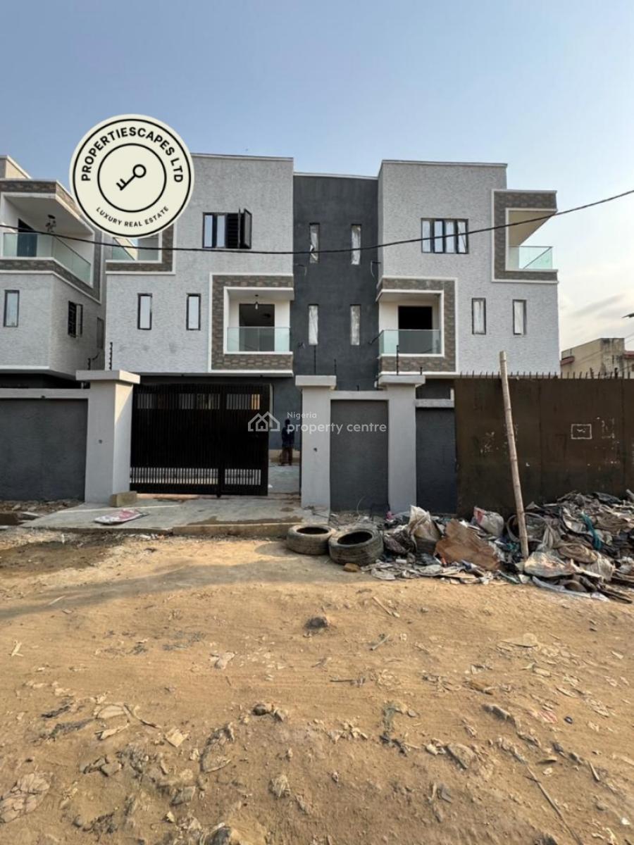 Exquisitely Designed 4 Bedroom Semi Detached Duplex with Bq, Ojodu Berger, Ojodu, Lagos, Semi-detached Duplex for Sale