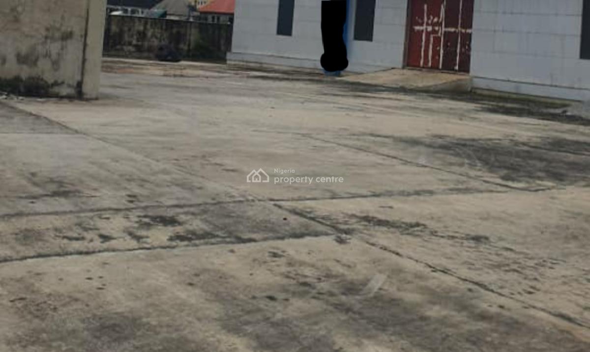 4800sqm Land with Warehouse of 1000sqm Ideal for All Commercial Use, Directly on Ago Palace Way, Ago, Okota, Isolo, Lagos, Land for Sale