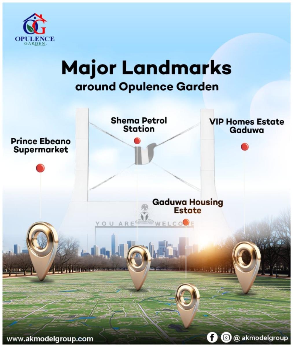 Opulence Gardens ( with C of O), Opulence Gardens Is @ Gaduwa District Abuja, Lugbe District, Abuja, Mixed-use Land for Sale