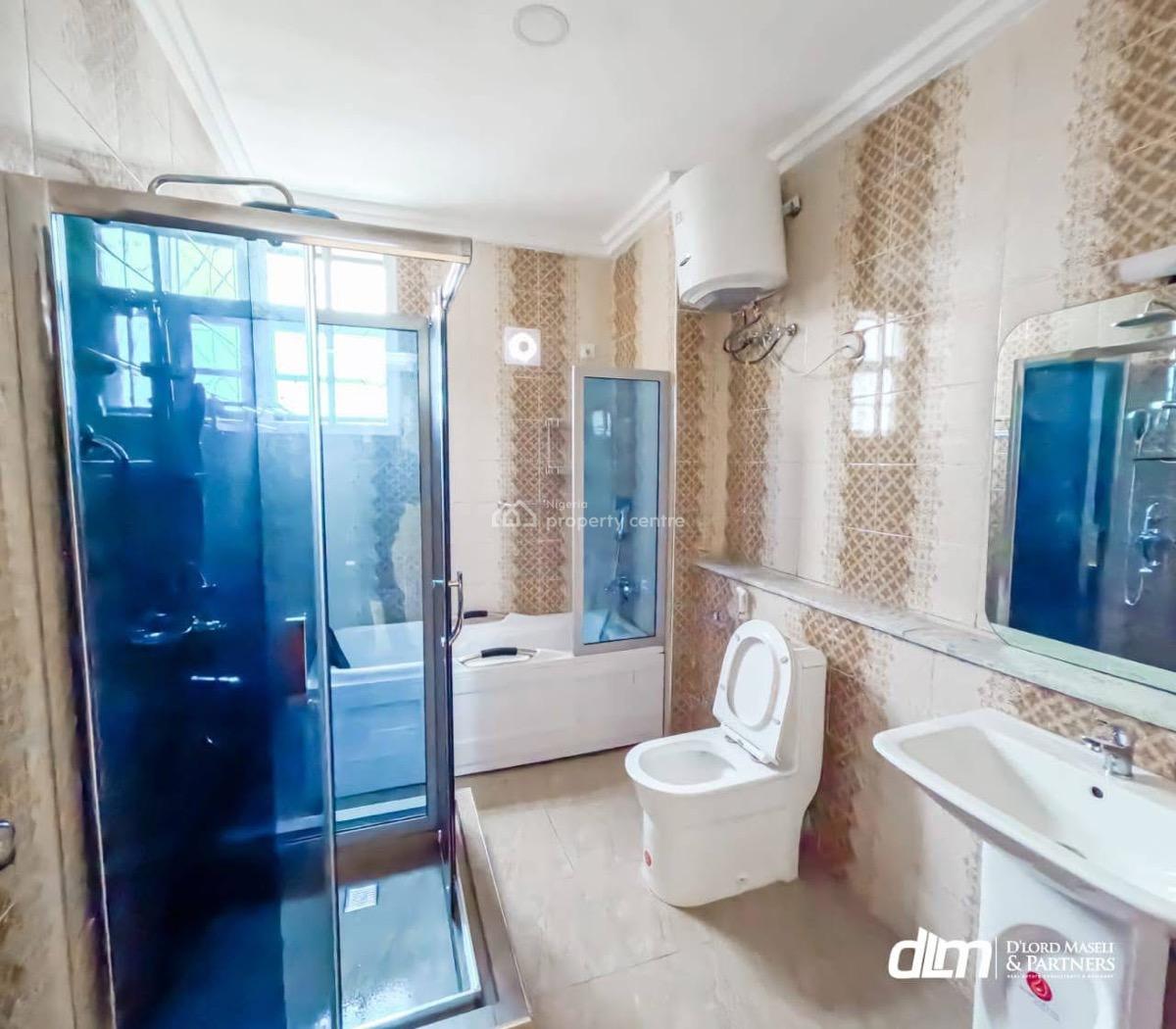Beautiful 3 Bedroom Spacious & Serviced Flat,bq, Ac, Gen, Serene & Well Secured Neighborhood, Jahi, Abuja, Flat / Apartment for Rent