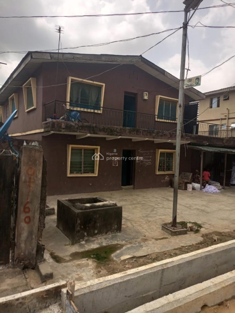Old Storey Building on 611 Sqm of Land, Off Cole Street, Lawanson, Surulere, Lagos, House for Sale
