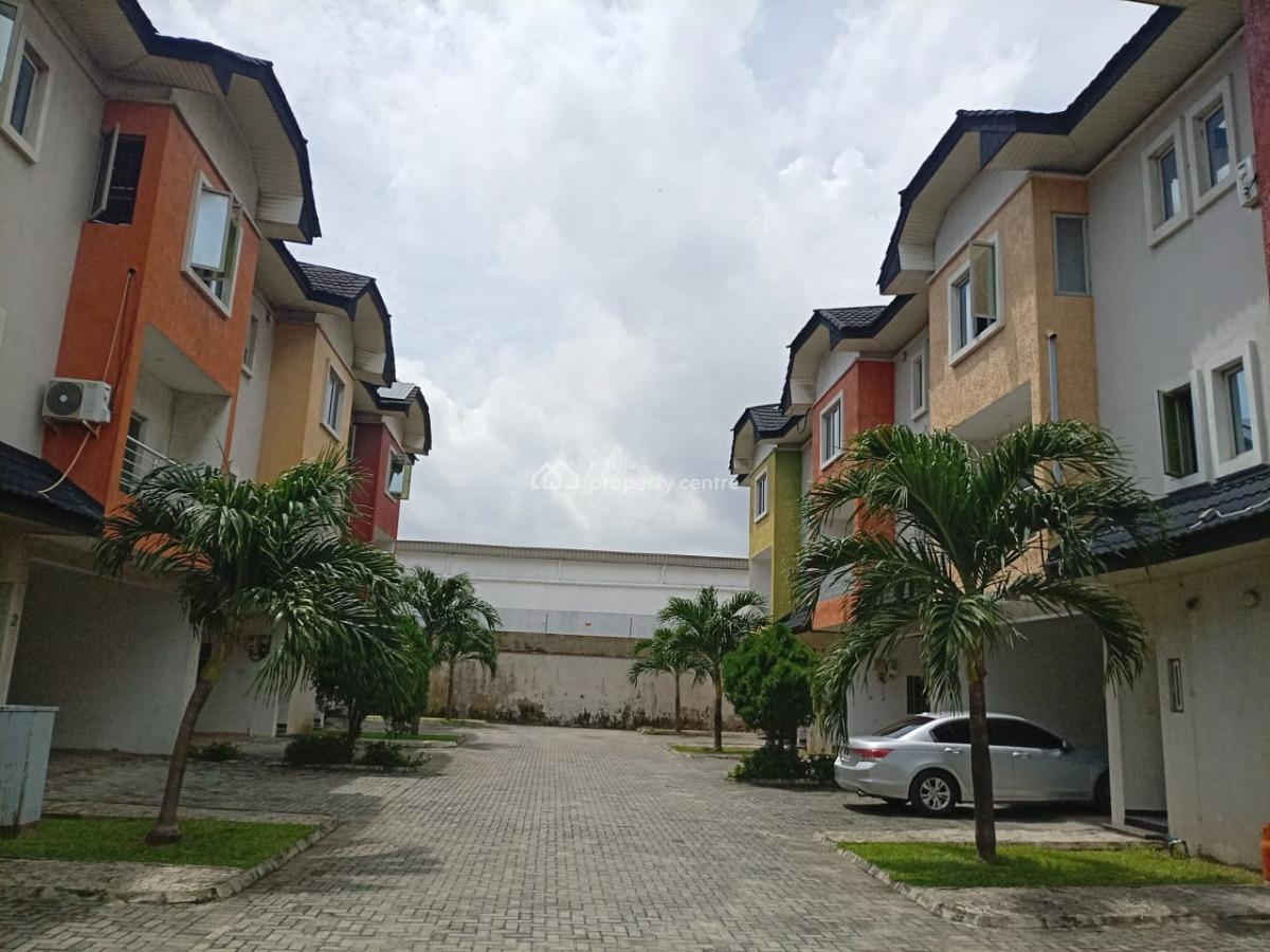 Decent 4 Bedrooms Terrace Duplex with a Bq, Tokas Hones By Whispering Palm Road, Ikate Elegushi, Lekki, Lagos, Terraced Duplex for Sale