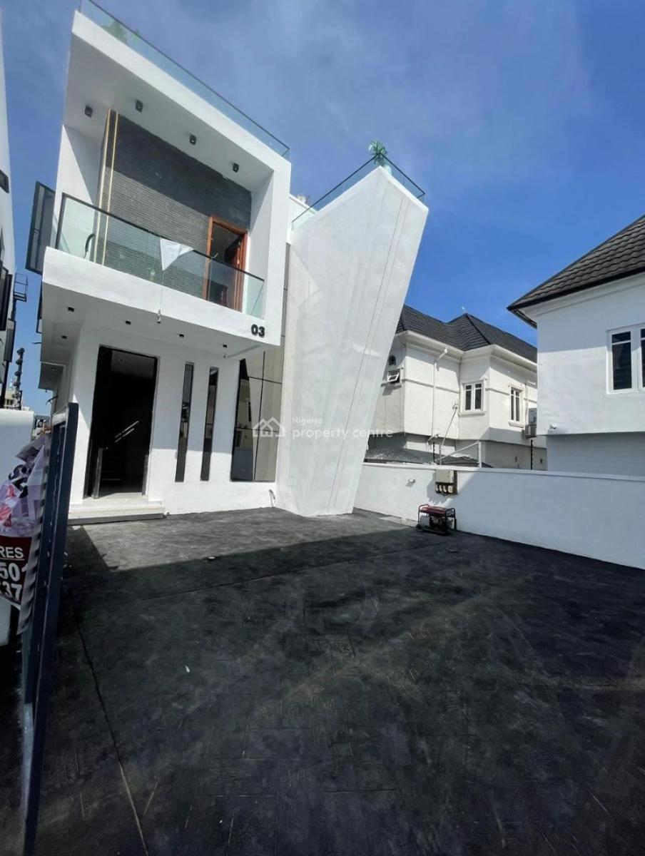 Spacious 4 Bedroom Fully Detached Duplex, Ikota, Lekki, Lagos, Detached Duplex for Rent