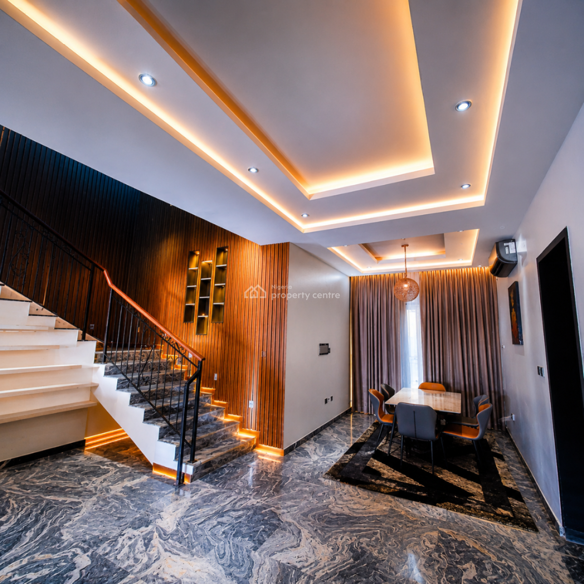 Furnished 6 Bedroom Fully Detached Duplex +bq+swimming Pool, Lekki Phase 1 Right Hand Side, Lekki, Lagos, Detached Duplex for Rent