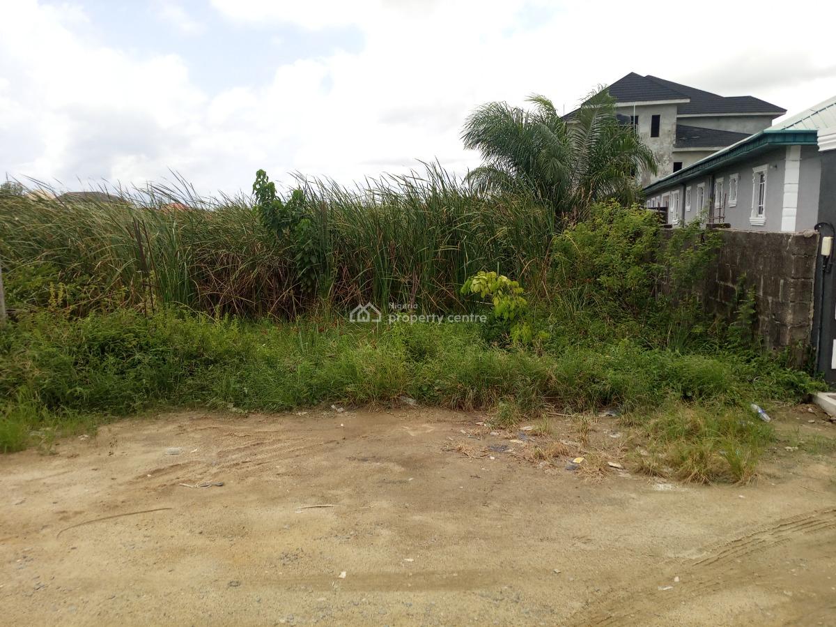 724sqm of  Fenced Land, Silver Point Estate, Badore, Ajah, Lagos, Residential Land for Sale