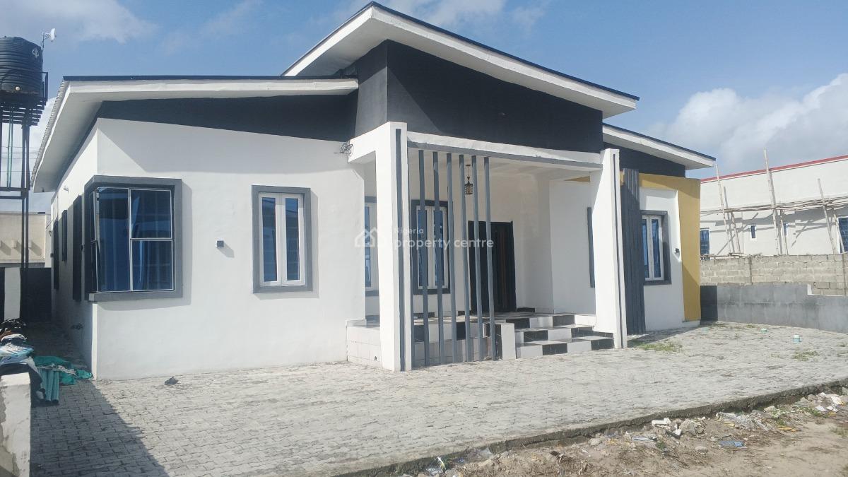 Newly Built 3 Bedrooms Detached Bungalow with Boyz Quarter, Wonder Court, Oribanwa, Ibeju Lekki, Lagos, Detached Bungalow for Sale