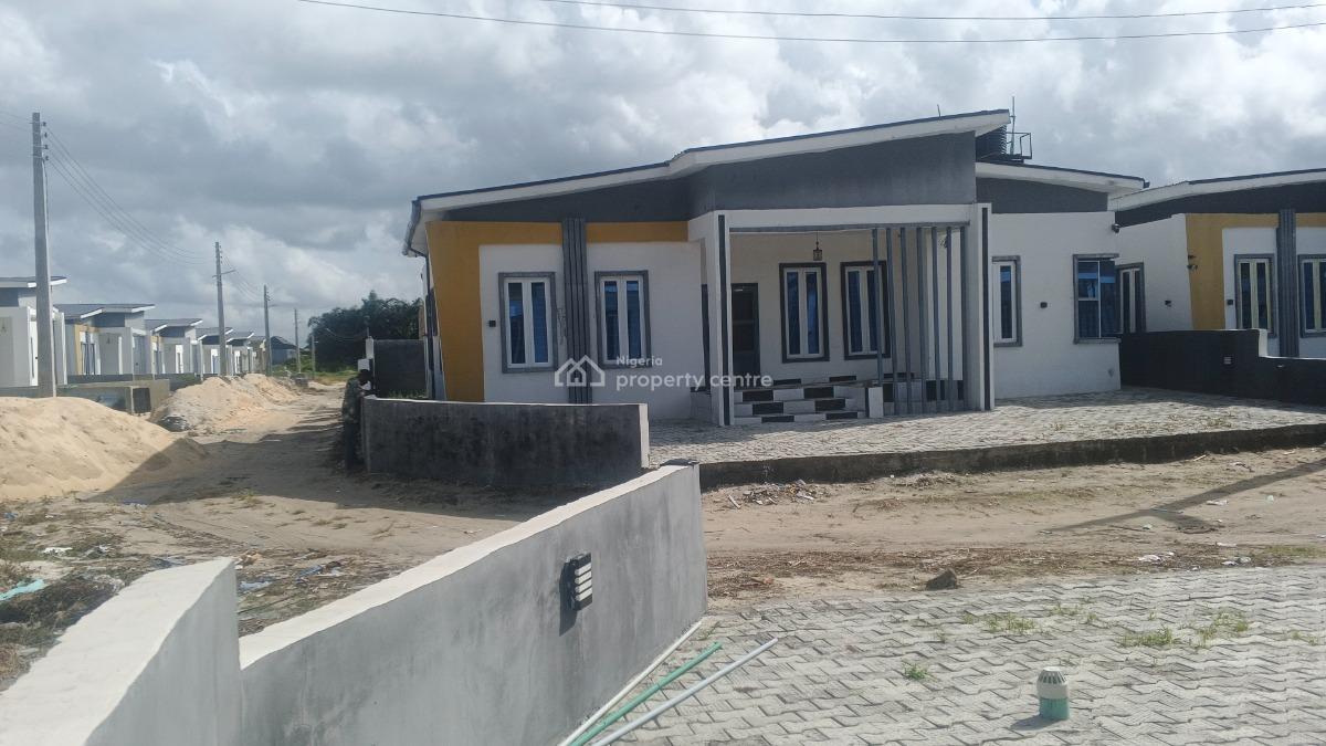 Newly Built 3 Bedrooms Detached Bungalow with Boyz Quarter, Wonder Court, Oribanwa, Ibeju Lekki, Lagos, Detached Bungalow for Sale