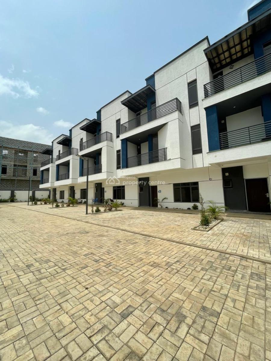 Luxury 4-bedroom Terrace Duplex with B.q, Jabi, Abuja, Flat / Apartment for Sale