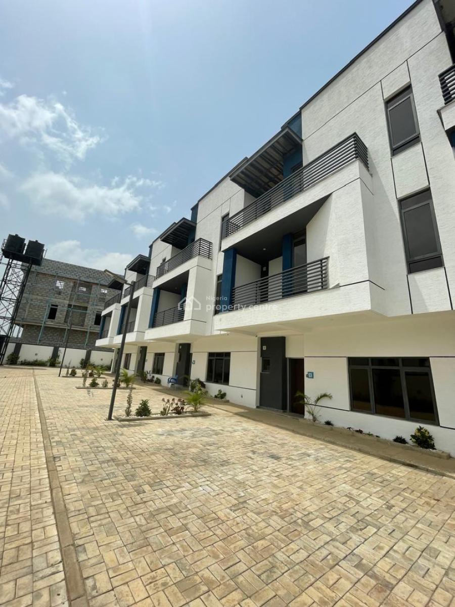 Luxury 4-bedroom Terrace Duplex with B.q, Jabi, Abuja, Flat / Apartment for Sale