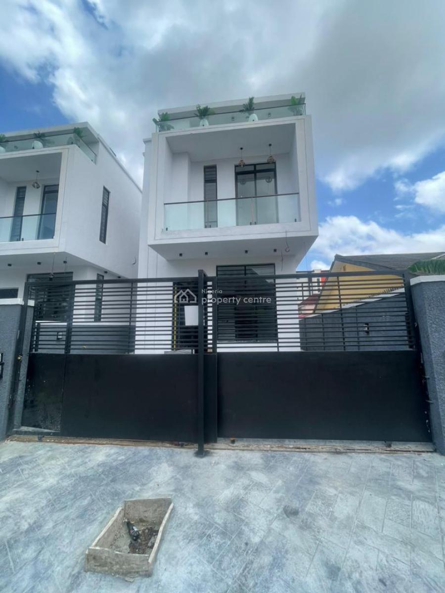 Beautifully Finished 4 Unit of 4 Bedroom Detached Duplex + Bq, Sangotedo, Ajah, Lagos, Detached Duplex for Sale