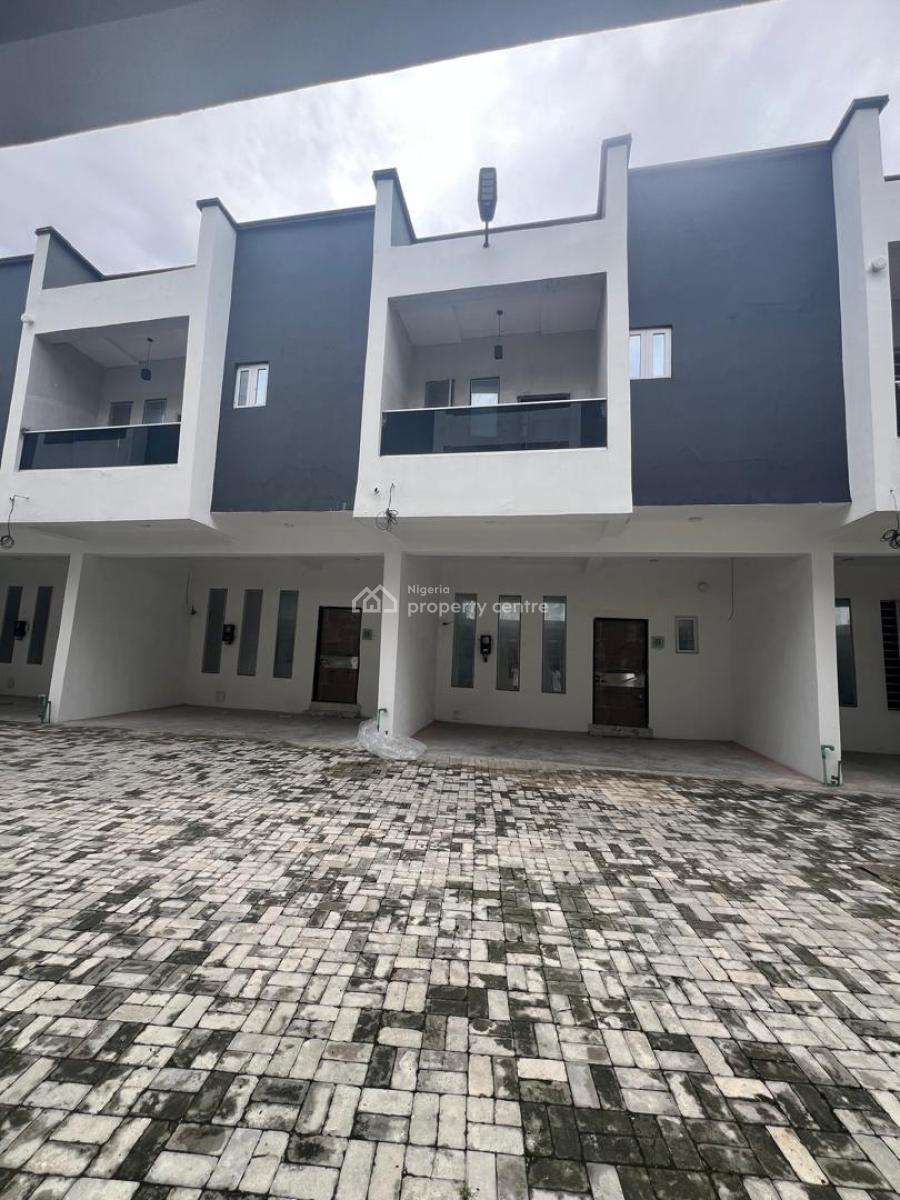 Brand New Specious Well Built Luxury 4 Bedroom Terrace Duplex, Lekki County Homes, Ikota, Lekki, Lagos, Terraced Duplex for Rent
