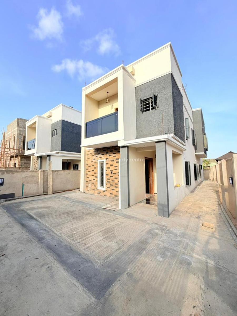 Newly Built 4 Bedroom Detached Duplex with Bq, Close to Iju Ishaga, Fagba, Agege, Lagos, Detached Duplex for Sale