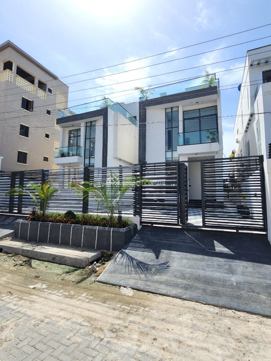 Luxury 5 Bedroom Detachrd Duplex + Bq, Pool, Cinema, Gym, Open Terrace, Osapa, Lekki, Lagos, Detached Duplex for Sale