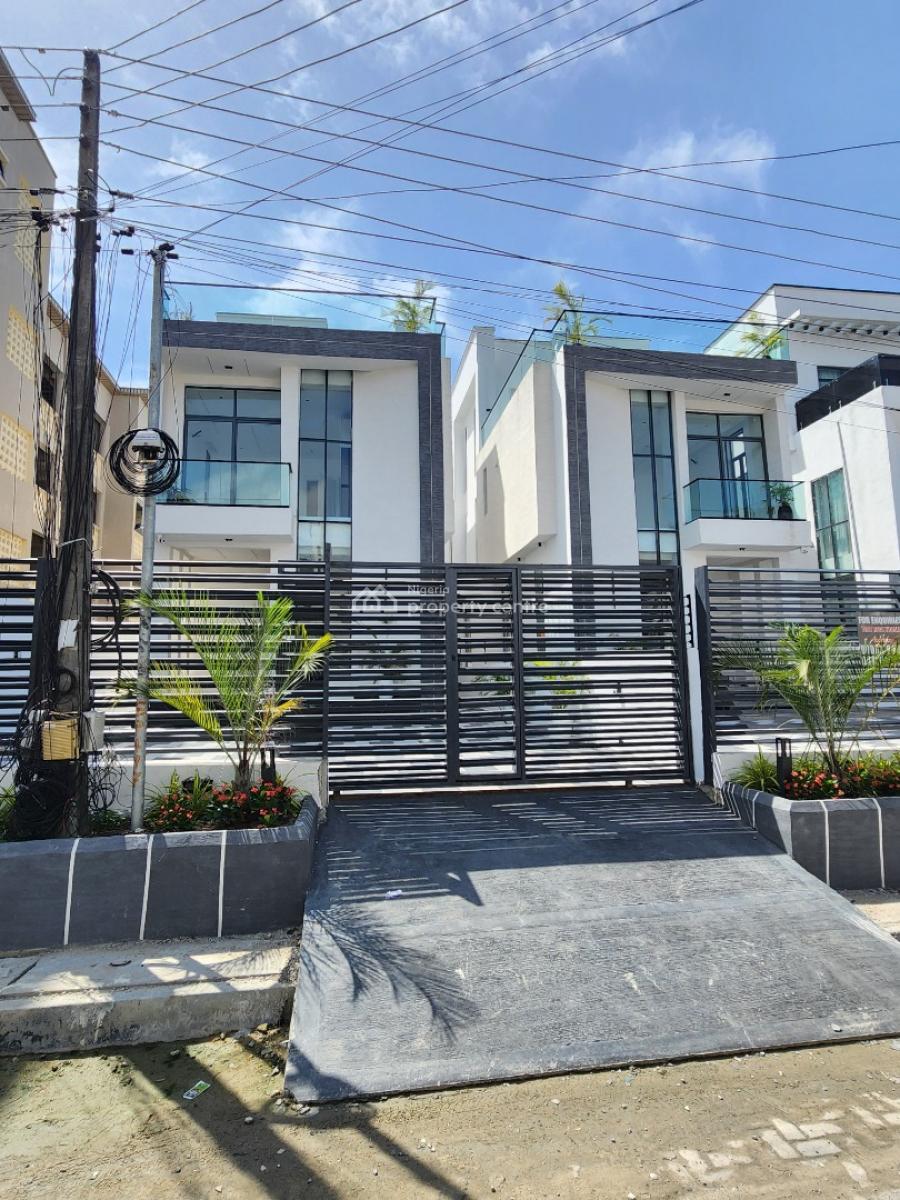 Luxury 5 Bedroom Detachrd Duplex + Bq, Pool, Cinema, Gym, Open Terrace, Osapa, Lekki, Lagos, Detached Duplex for Sale