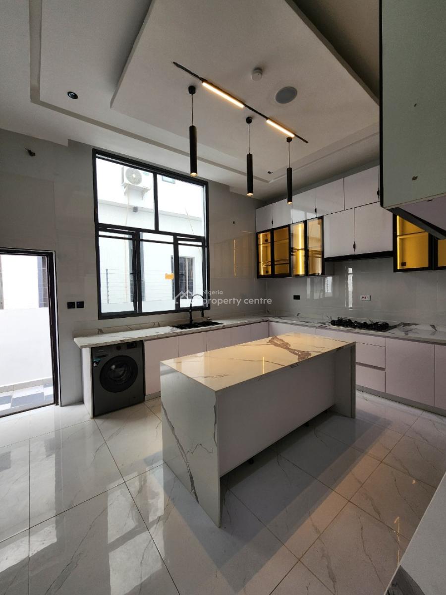Luxury 5 Bedroom Detachrd Duplex + Bq, Pool, Cinema, Gym, Open Terrace, Osapa, Lekki, Lagos, Detached Duplex for Sale
