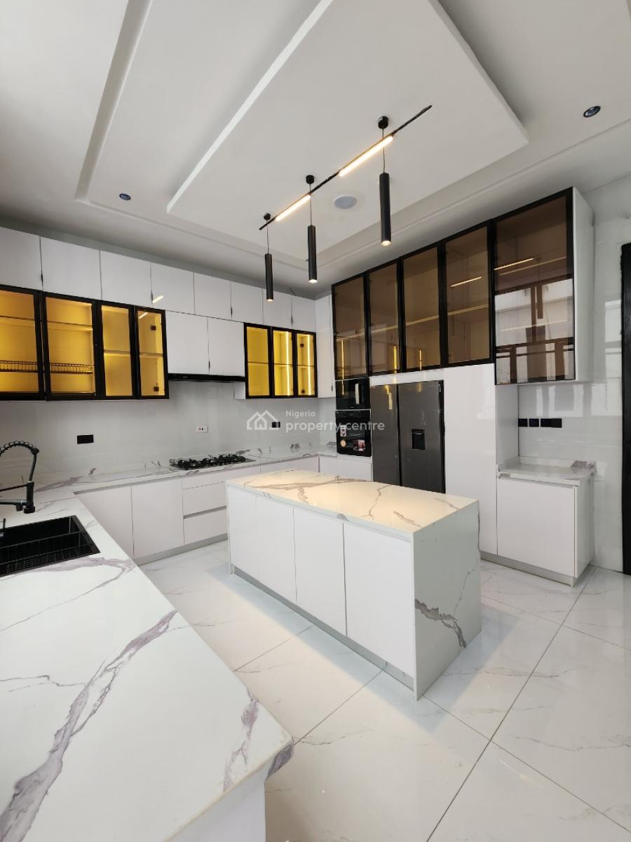 Luxury 5 Bedroom Detachrd Duplex + Bq, Pool, Cinema, Gym, Open Terrace, Osapa, Lekki, Lagos, Detached Duplex for Sale