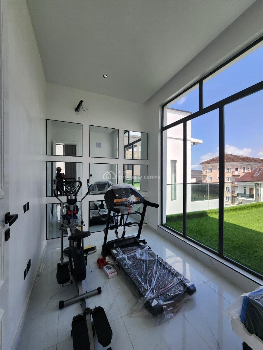 Luxury 5 Bedroom Detachrd Duplex + Bq, Pool, Cinema, Gym, Open Terrace, Osapa, Lekki, Lagos, Detached Duplex for Sale