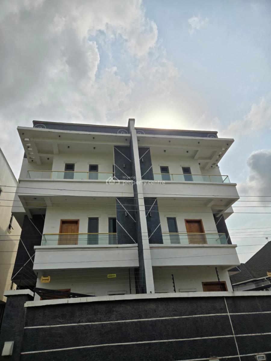Luxury New 5-bedroom Semi-detached Duplex with 1 Room Bq Excellent Fa., Theranex Estate, Sangotedo, Ajah, Lagos, Semi-detached Duplex for Sale