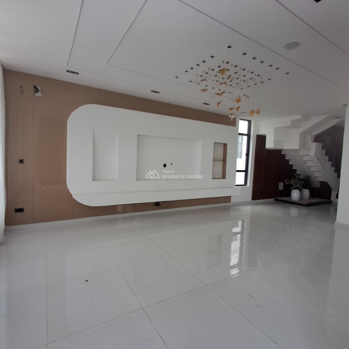 Five Bedroom Fully Detached Duplex, Chevron, Lekki, Lagos, Detached Duplex for Sale