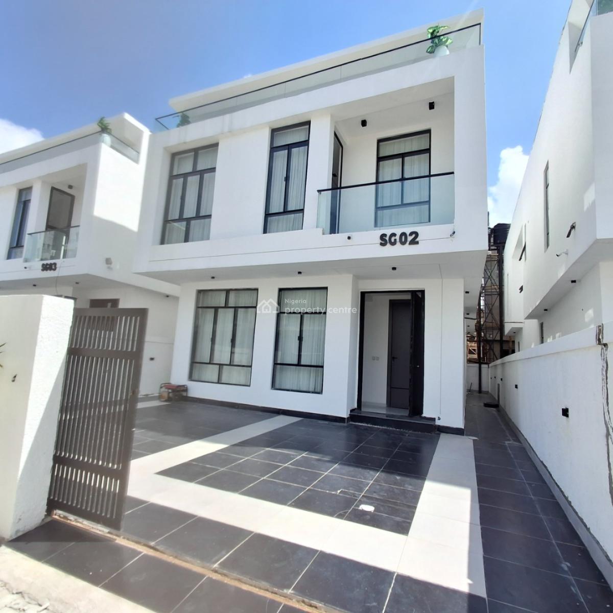 Five Bedroom Fully Detached Duplex, Chevron, Lekki, Lagos, Detached Duplex for Sale