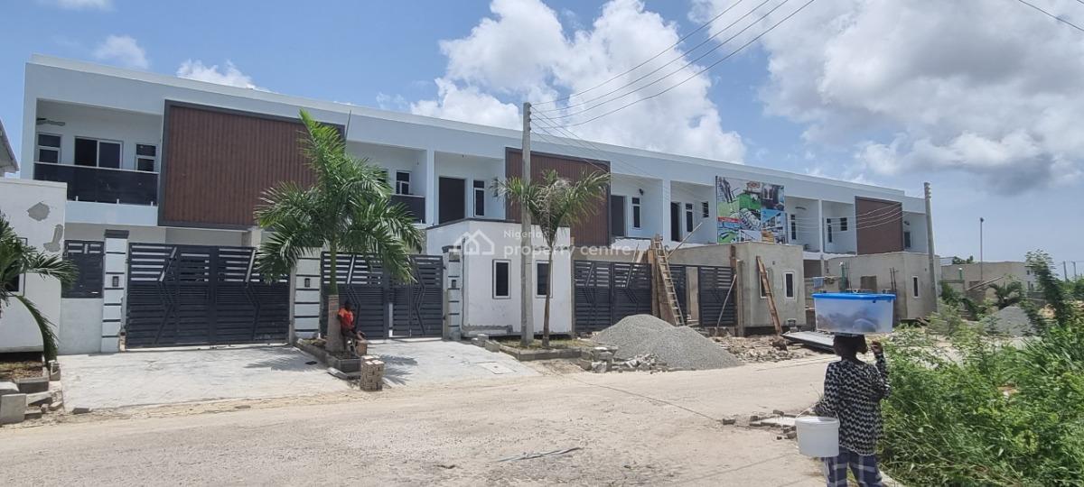 4 Bedroom Terrace Duplex with Bq, Lekki Scheme 2, Off Abraham Adesanya, Ogombo, Ajah, Lagos, Terraced Duplex for Sale
