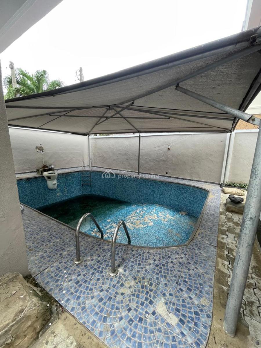 3 Bedroom Flat with Bq  17m Asking  Service Charge 2m Agency 10 L, Lekki Phase 1, Lekki, Lagos, Flat / Apartment for Rent