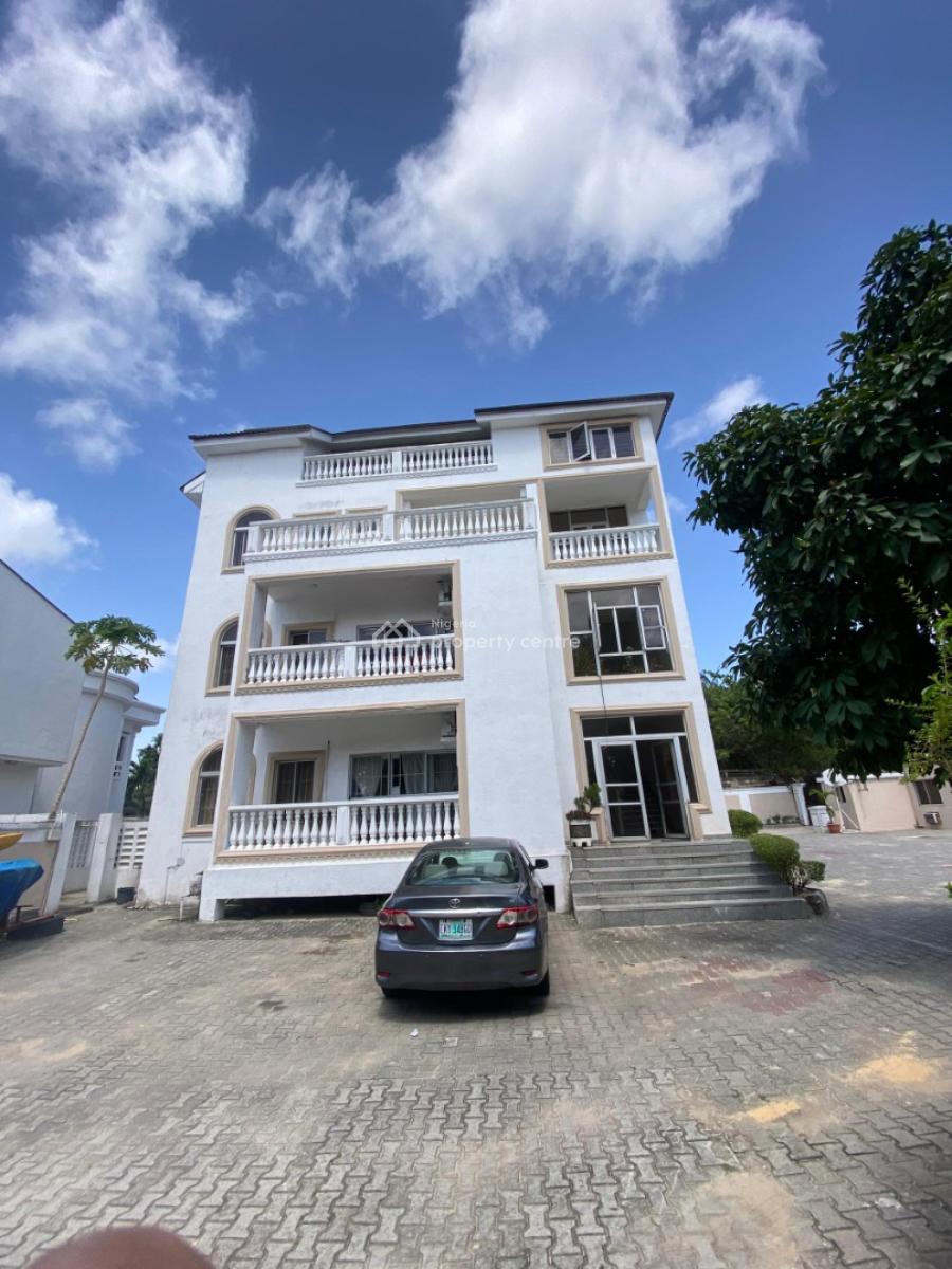 Spacious 3-bedroom Fully Serviced Waterfront Apartment with Swimming B, Lekki Phase 1, Lekki, Lagos, Flat / Apartment for Rent
