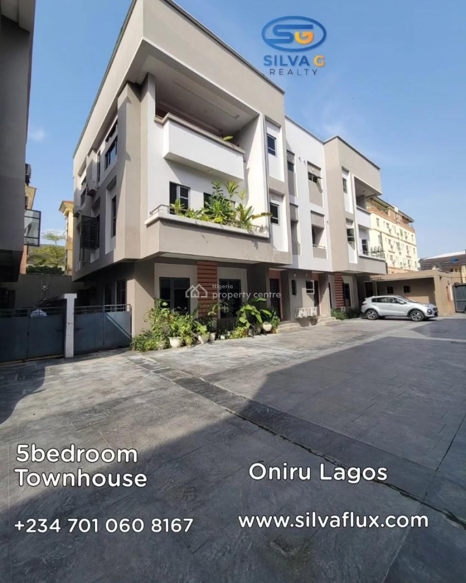 5 Bedroom Terrace Duplex, Oniru, Victoria Island (vi), Lagos, Terraced Duplex for Rent