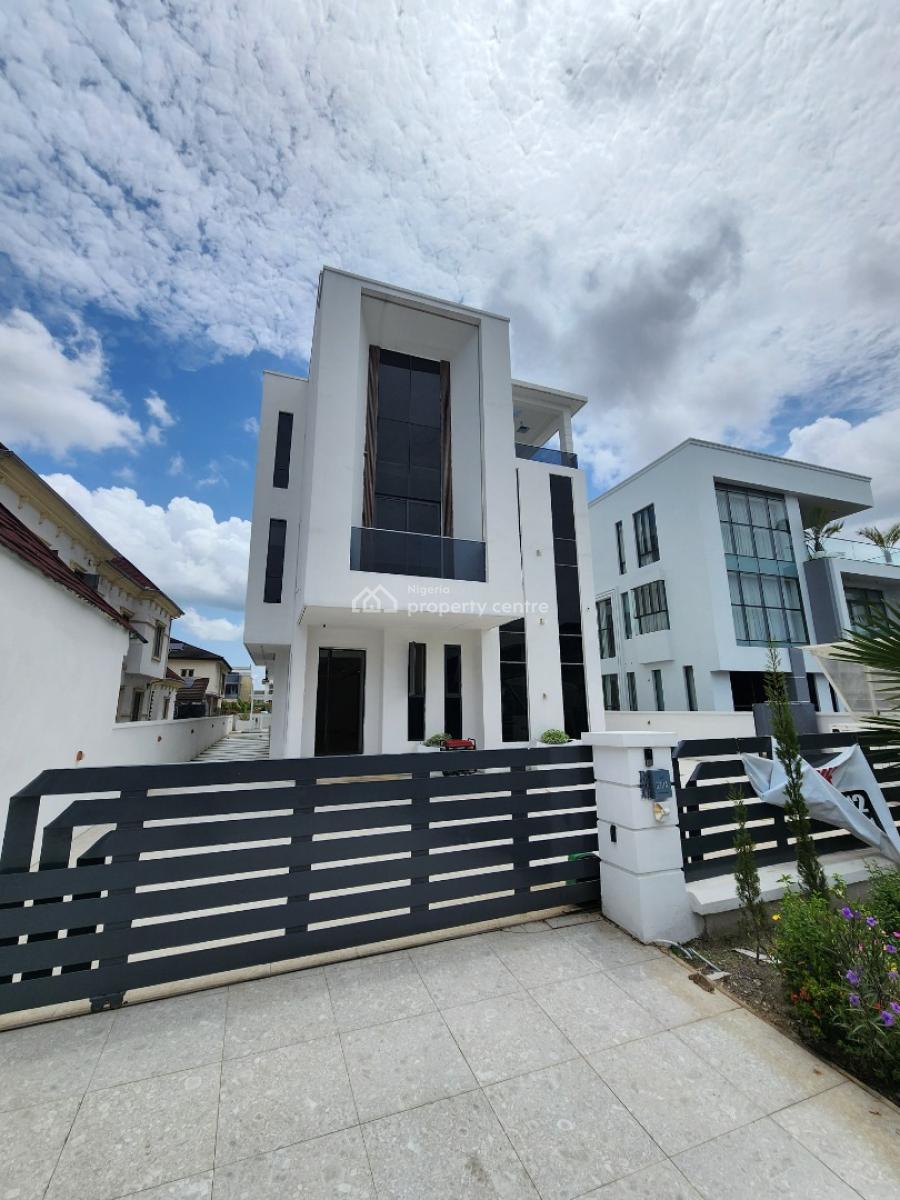 Contemporary 5 Bedroom Detached Duplex W/ Bq, Pool, Cinema, Osapa, Lekki, Lagos, Detached Duplex for Sale
