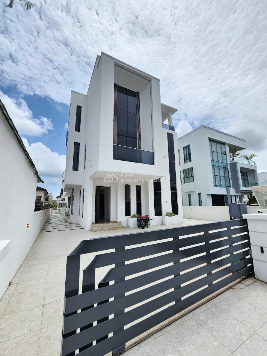 Contemporary 5 Bedroom Detached Duplex W/ Bq, Pool, Cinema, Osapa, Lekki, Lagos, Detached Duplex for Sale