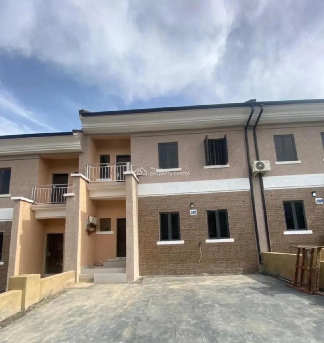 3 Bedroom Terrace Duplex with a Room Bq, Cedar Crest Hospital, Apo, Abuja, Terraced Duplex for Rent