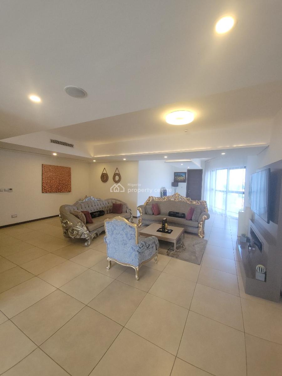 Furnished 3 Bedroom Flat, Victoria Island (vi), Lagos, Flat / Apartment for Rent