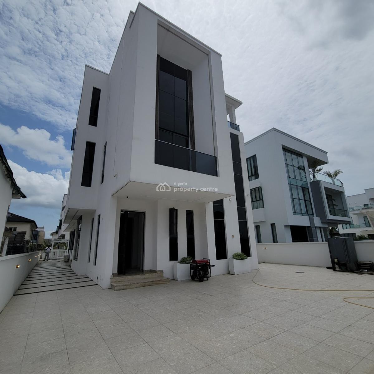 Excellent 5bedroom Duplex with a Bq,elevator,pool, Osapa, Lekki, Lagos, Detached Bungalow for Sale