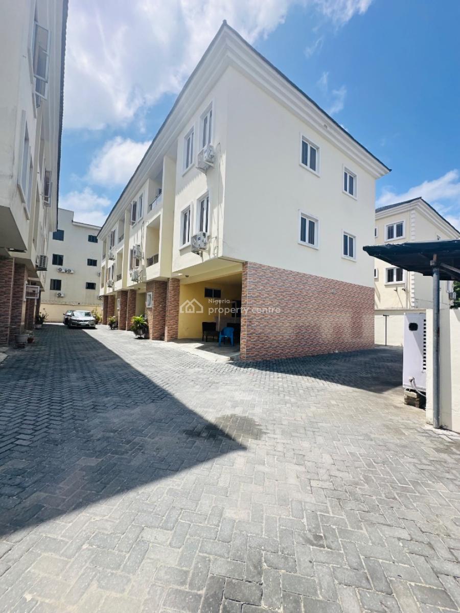 Furnished 4 Bedroom Terraced Duplex with Bq, Lekki Phase 1, Lekki, Lagos, Terraced Duplex for Rent