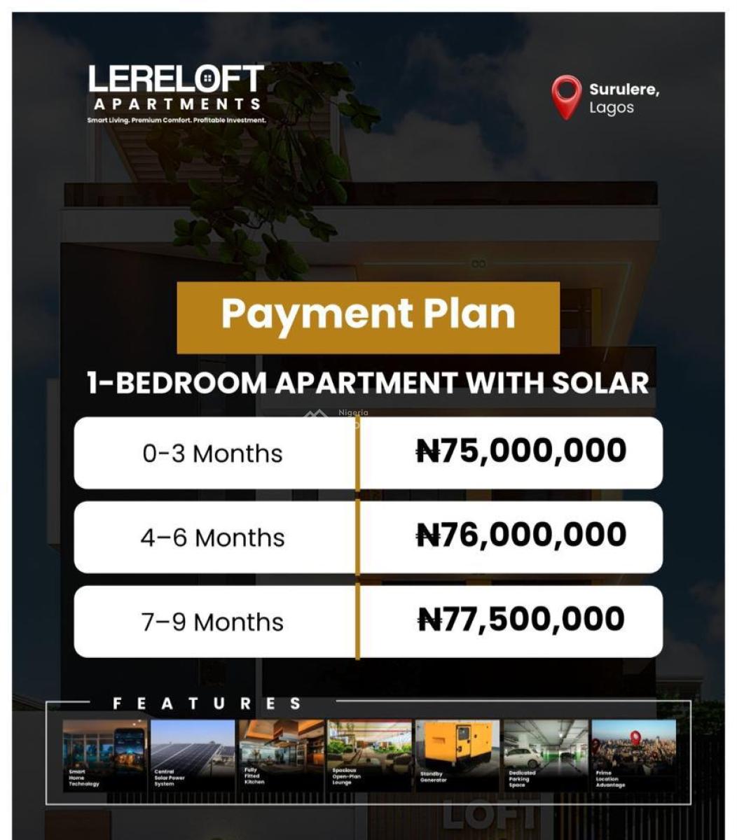Lereloft Apartments, Perfect Luxury, Aguda, Surulere, Lagos, Flat / Apartment for Sale