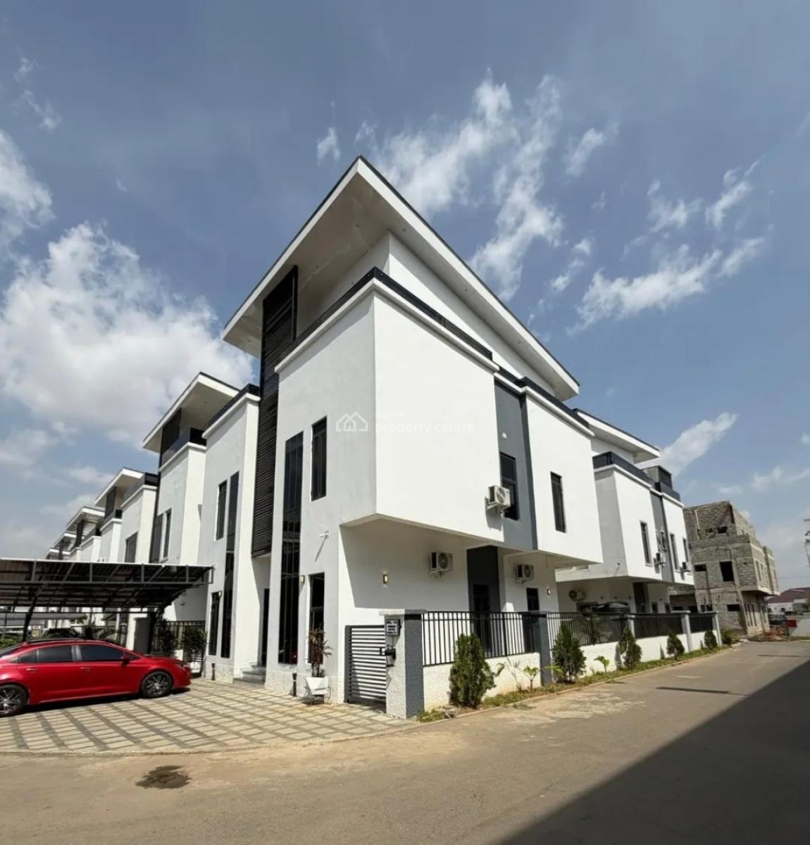 5 Bedroom Detached Duplex with 2 Rooms Bq, Jahi, Abuja, Semi-detached Duplex for Sale