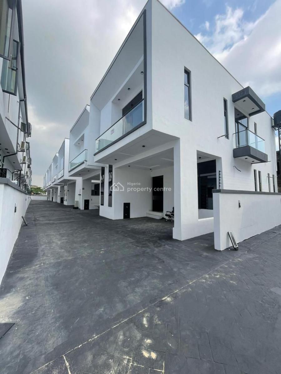 4bedroom Semi Detached Duplex with a Bq, Ikate, Lekki, Lagos, Semi-detached Duplex for Rent