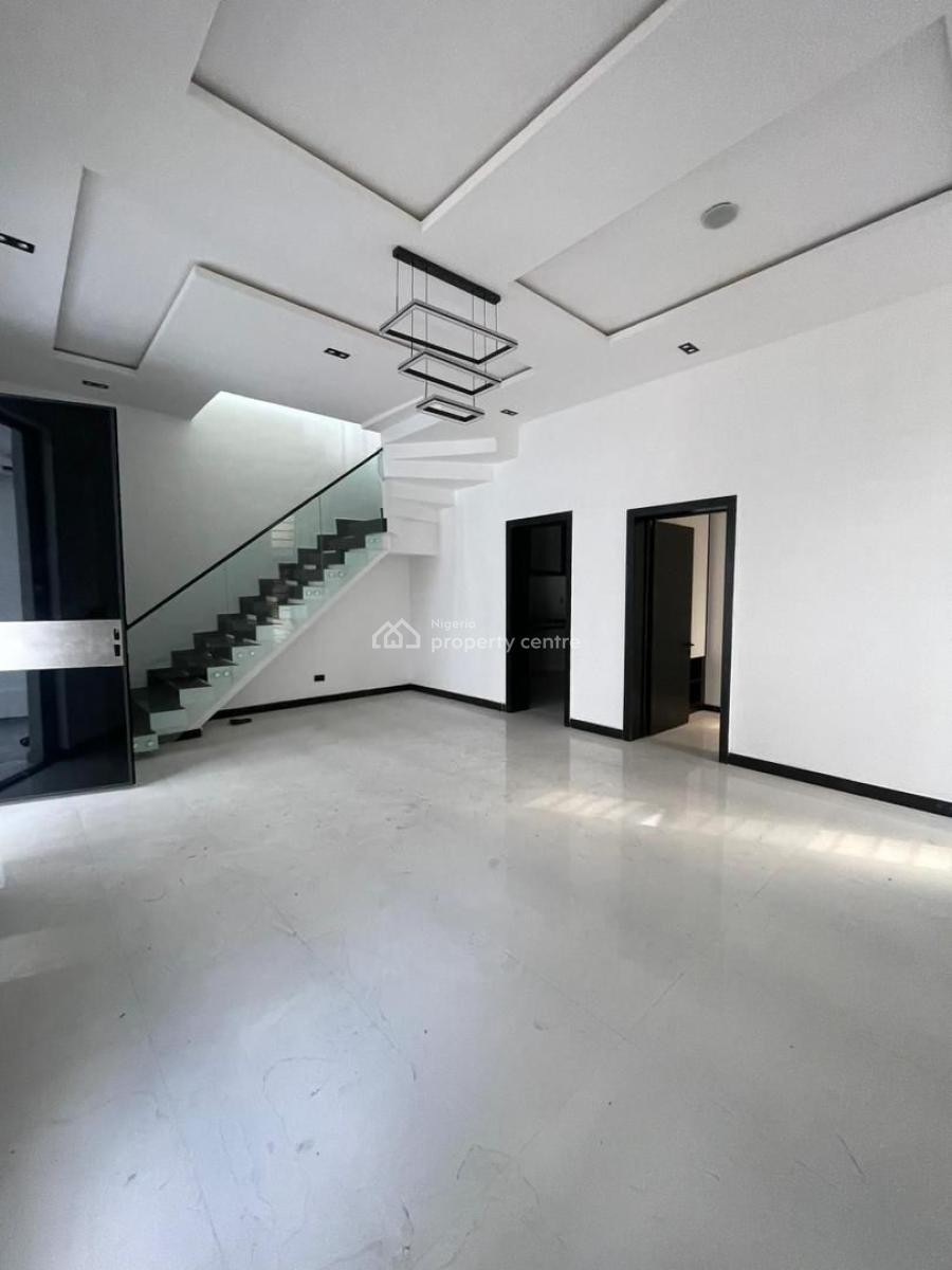 4bedroom Semi Detached Duplex with a Bq, Ikate, Lekki, Lagos, Semi-detached Duplex for Rent