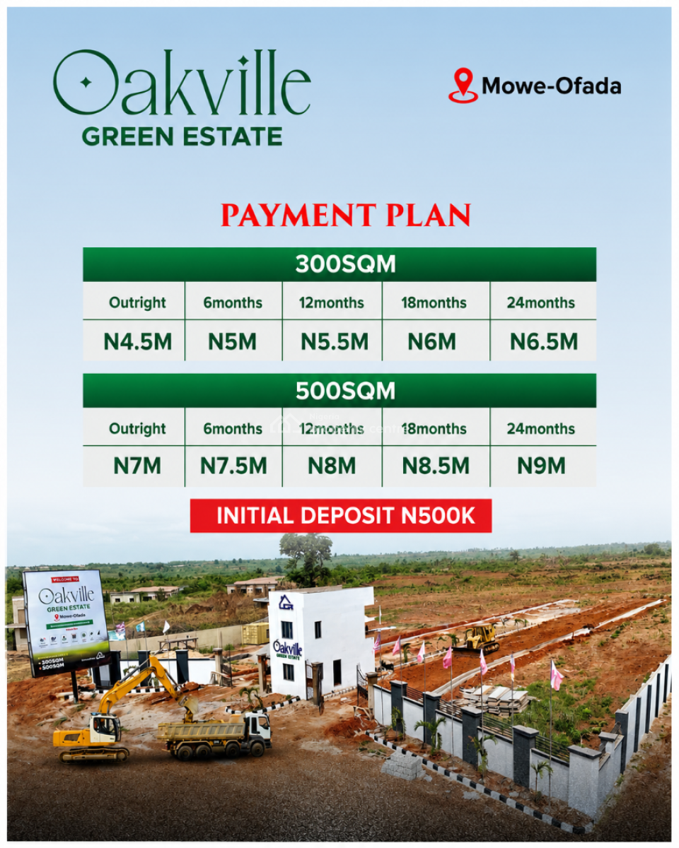 Most Affordable Land in Mowe with Cofo, Mowe Ofada, Ogun, Residential Land for Sale