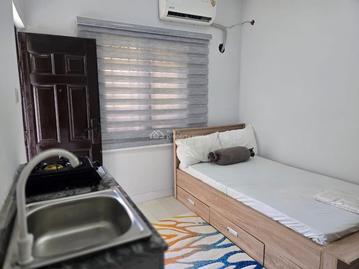 Furnished Single Room with 24 Hours Light, Osapa London, Osapa, Lekki, Lagos, Flat / Apartment for Rent