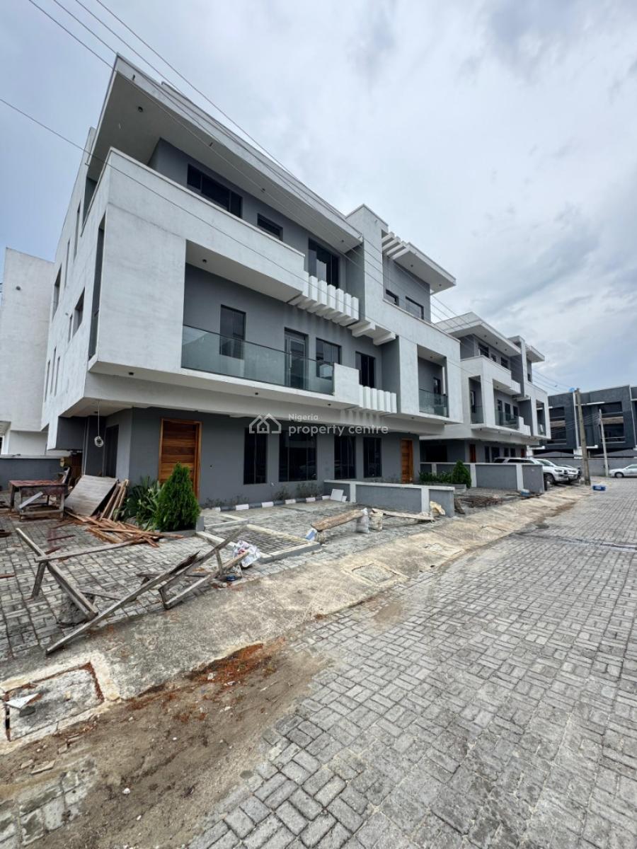 Exceptionally Spacious 4-bedroom Semi-detached Duplex with Bq, Less Than 6 Minutes From Victory Park Estate, Lekki, Osapa, Lekki, Lagos, Semi-detached Duplex for Sale