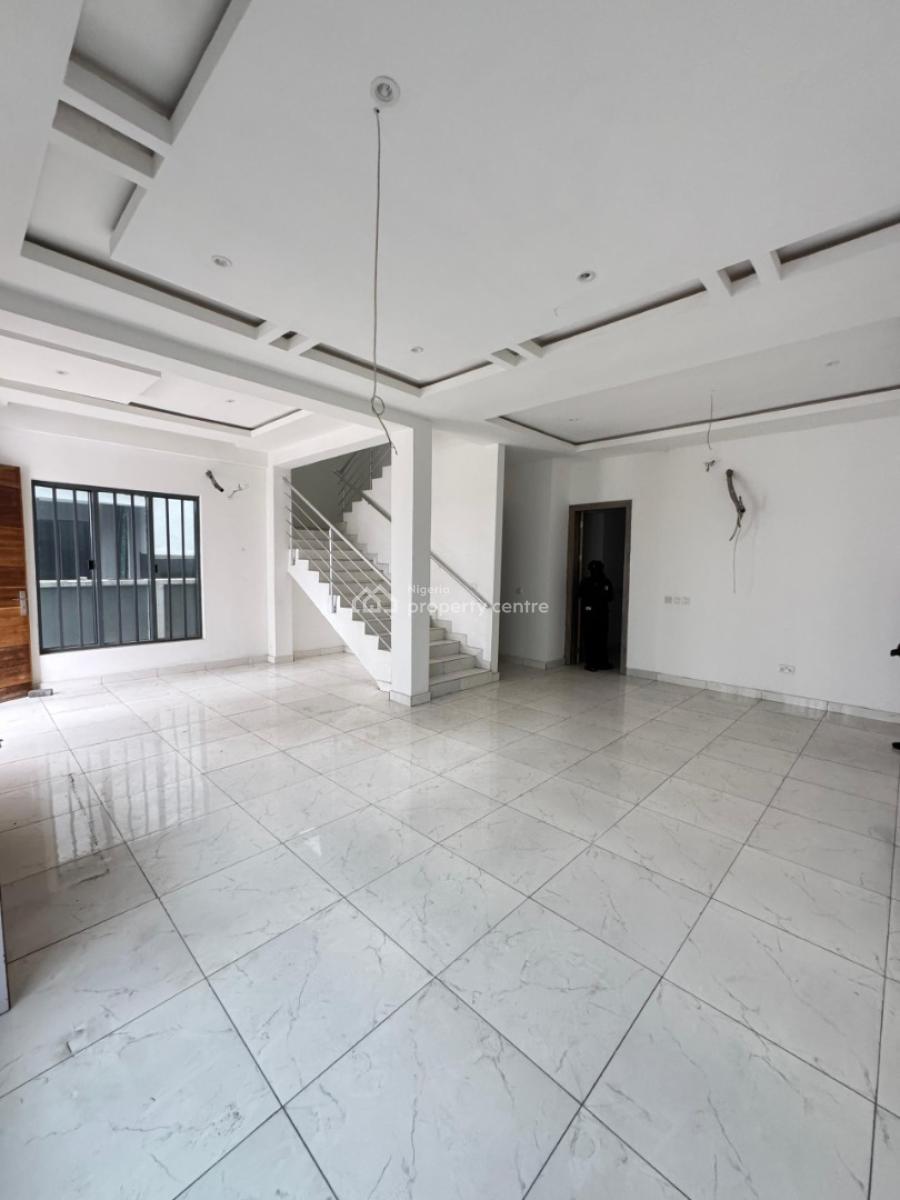 Exceptionally Spacious 4-bedroom Semi-detached Duplex with Bq, Less Than 6 Minutes From Victory Park Estate, Lekki, Osapa, Lekki, Lagos, Semi-detached Duplex for Sale