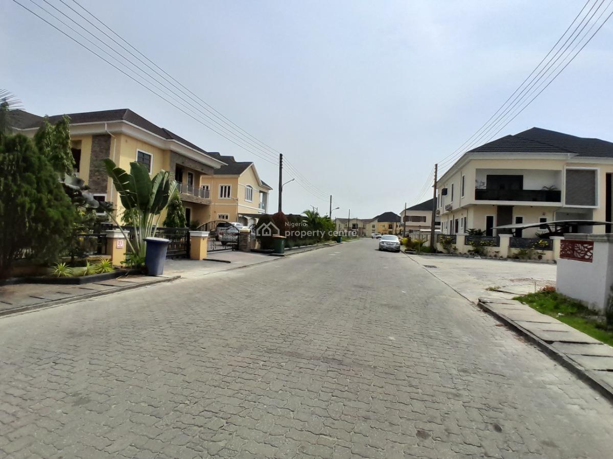 5 Bedroom Fully Detached Duplex with Bq, Northern Foreshore Estate, Chevron Drive, Lekki, Lagos, Detached Duplex for Sale