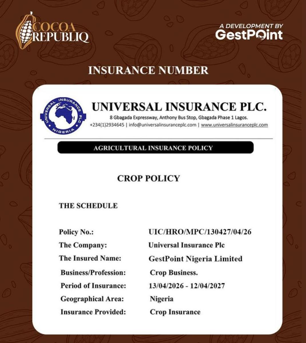 Own a Farm Land By Investing  in Cocoa Republic, Obafemi Owode, Ogun, Commercial Land for Sale