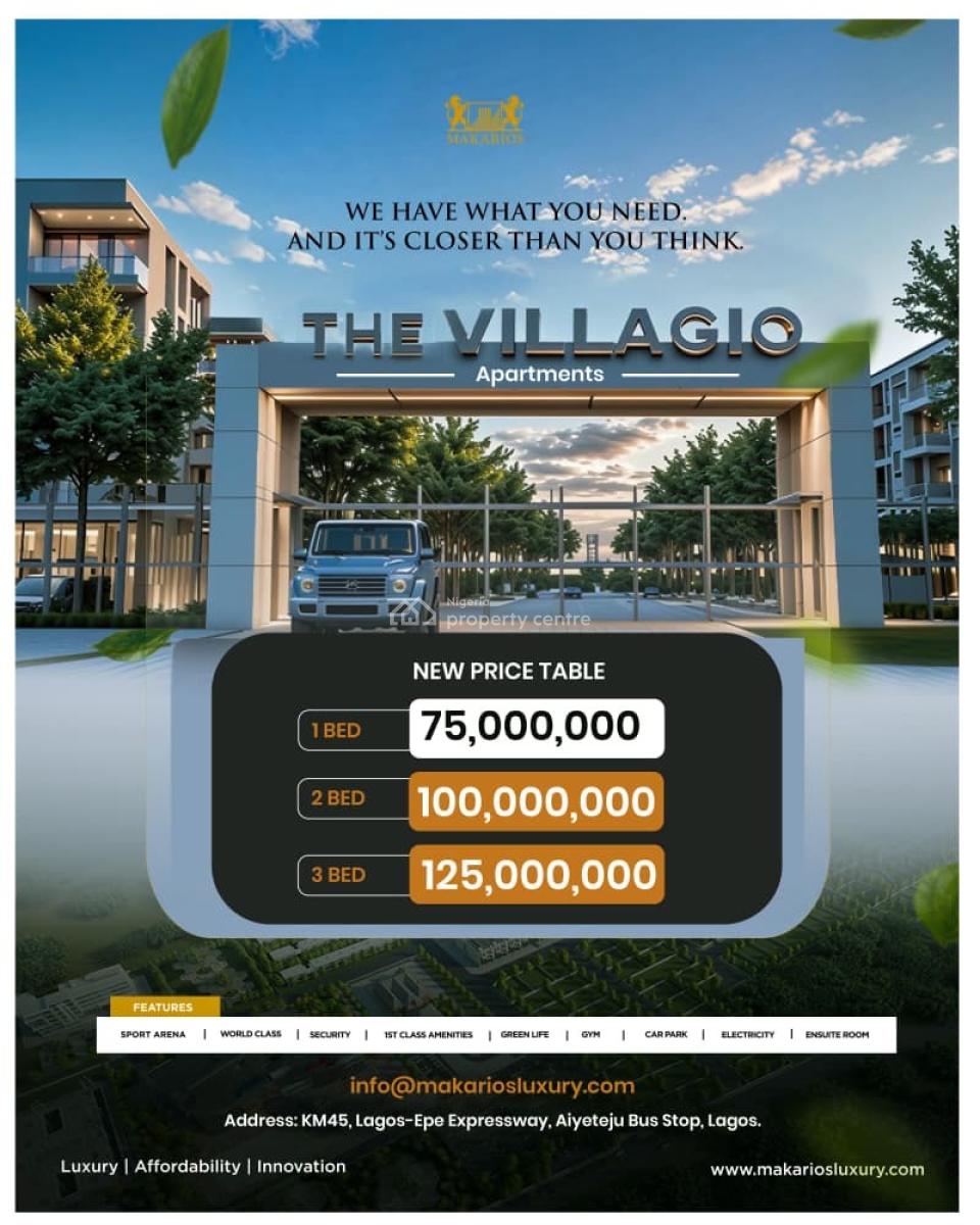 Makarios Apartments, Aiyeteju Town, Ibeju Lekki, Lagos, Flat / Apartment for Sale