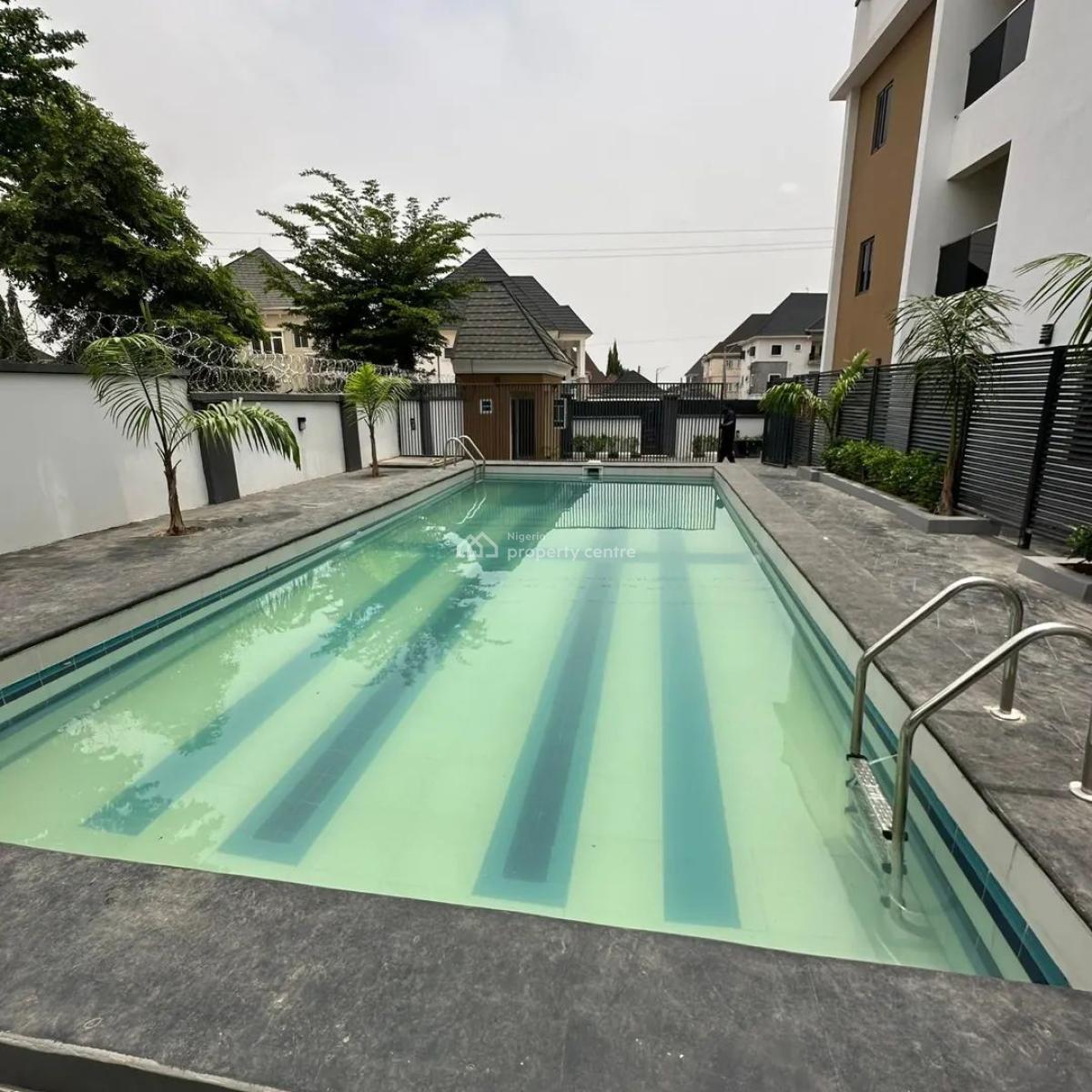Newly Built 2-bedroom Apartment with Swimming Pool, Kubwa, Abuja, Flat / Apartment for Rent