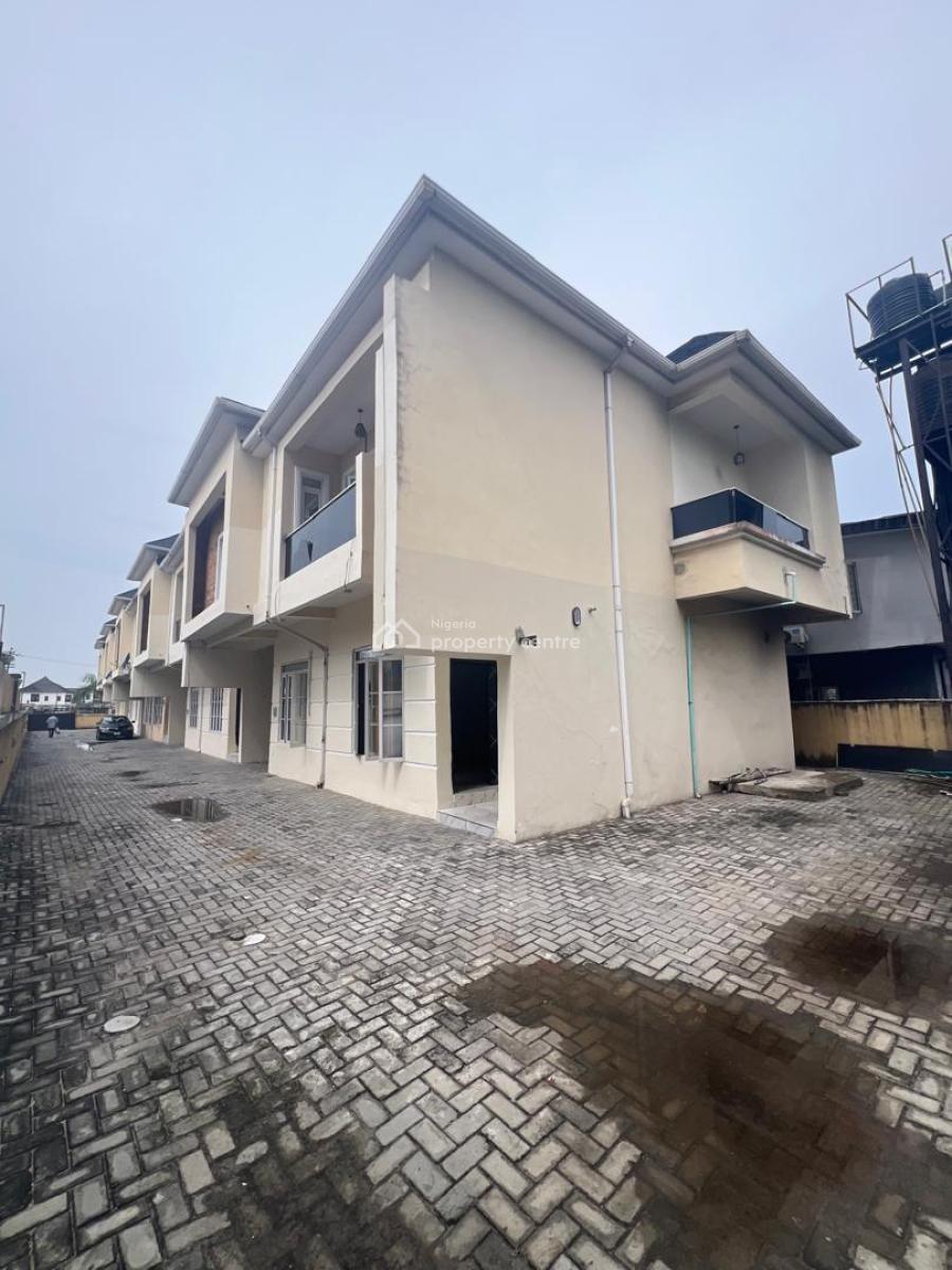 Specious Well Built 4bedroom Cornerpiece Terrace Duplex, Oral Estate Chevron Tollgate Lekki Lagos, Ikota, Lekki, Lagos, Terraced Duplex for Rent